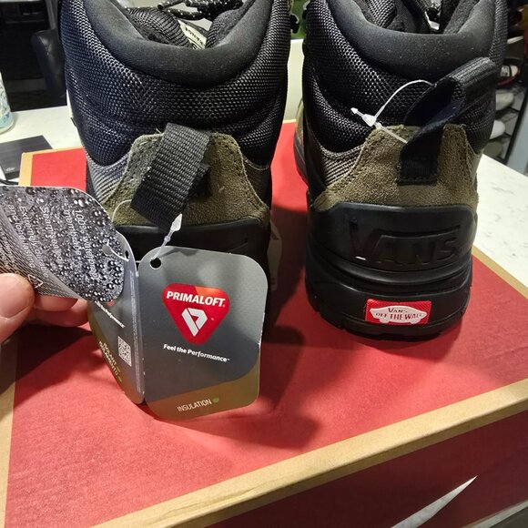 VANS UltraRange EXO Hi MTE-2 Dark Olive Green Waterproof Boots Hiking MENS SZ 10 - Picture 9 of 15